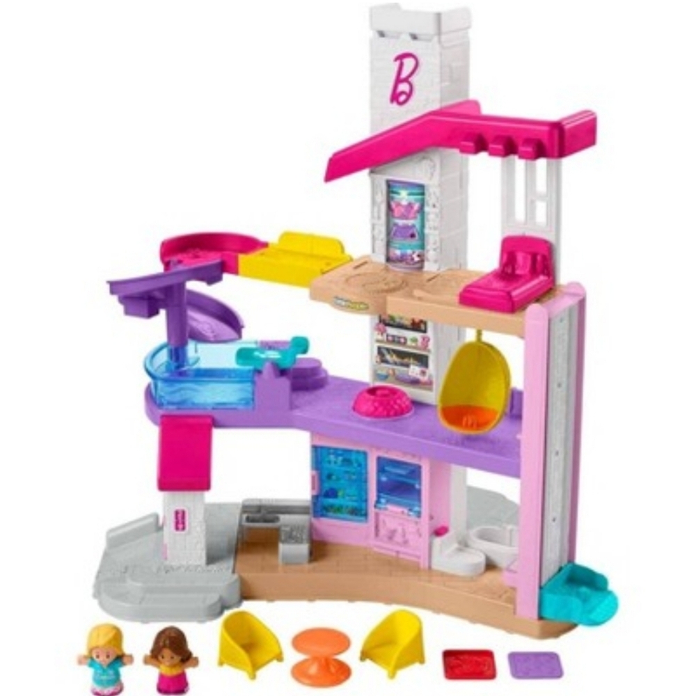 Barbie Multi-Level Playhouse with Accessories